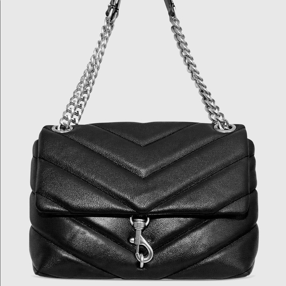 Rebecca Minkoff Edie Maxi Leather Shoulder Bag